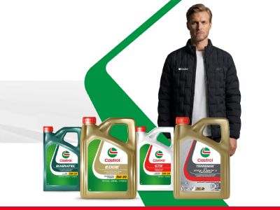 Zdobądź kurtkę 4F z Castrol